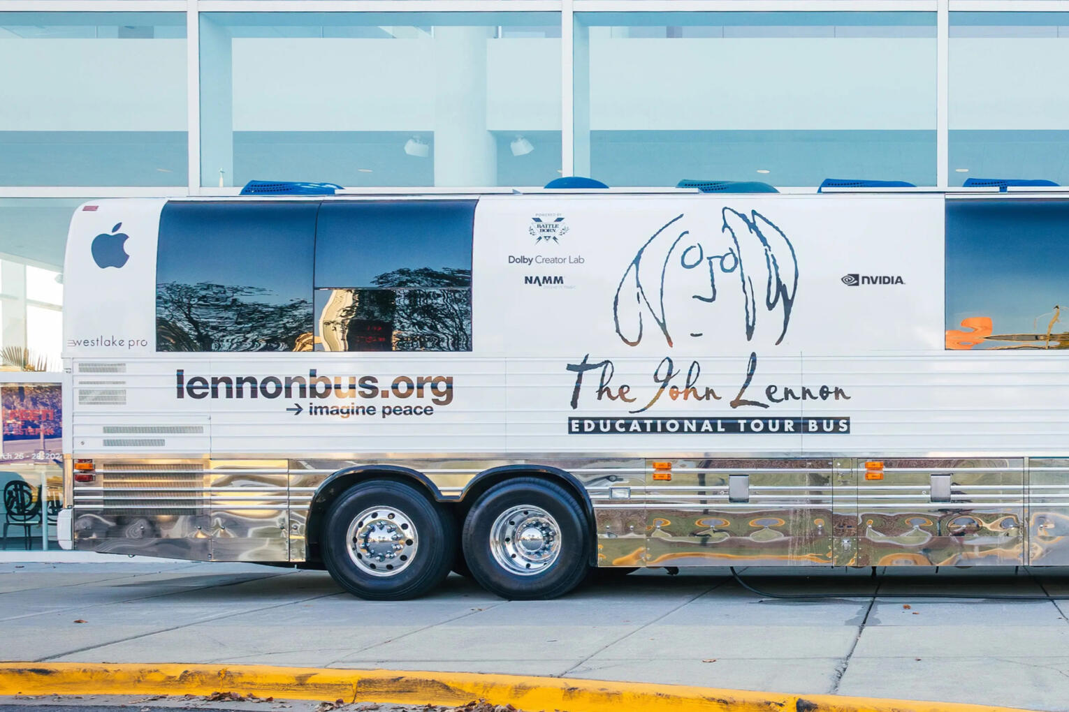 The John Lennon Educational Tour Bus